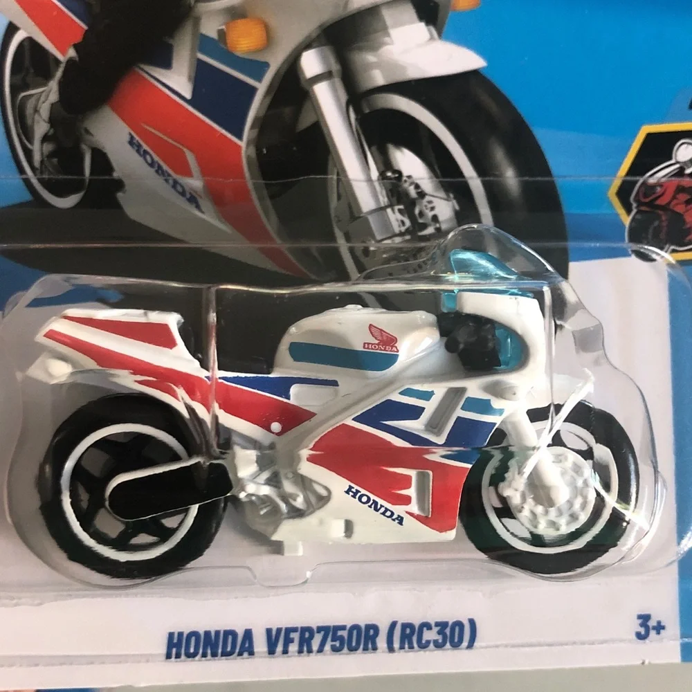 Mattel Hot Wheels Honda VFR750R Toy Motorcycle